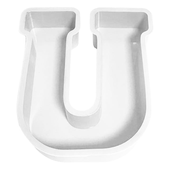 JJKBVCLO DIY Crystal Alphanumeric Cake M Old 26 English Alphanumeric Cake Silicone M Old
