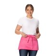 thumbnail image 1 of Delantal Chef Works para camarera unisex, color rosa intenso, talla única, 1 of 4