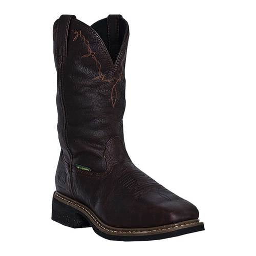 John Deere Men's John Deere Boots 11" Western PullOn Steel Toe 5375 Boot