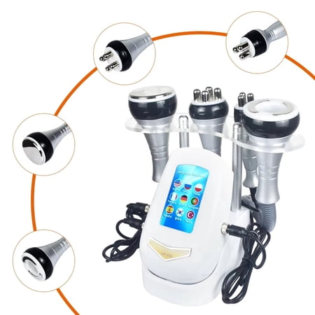 4-in-1 Ultrasonic Body Massager – Cordless Skin Toning & Body Contouring Device with RF, Vacuum & Warming Therapy for Home Spa Relaxation
