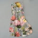 thumbnail image 1 of WILLBEST Vestidos de Algodon para Mujer, Estilo Coreano, con Cordones, Cintura Definida, Camisa, Vestido Midi de Verano, Media Manga, Vestido de Línea A A La Moda 393 Grande​​, 1 of 3
