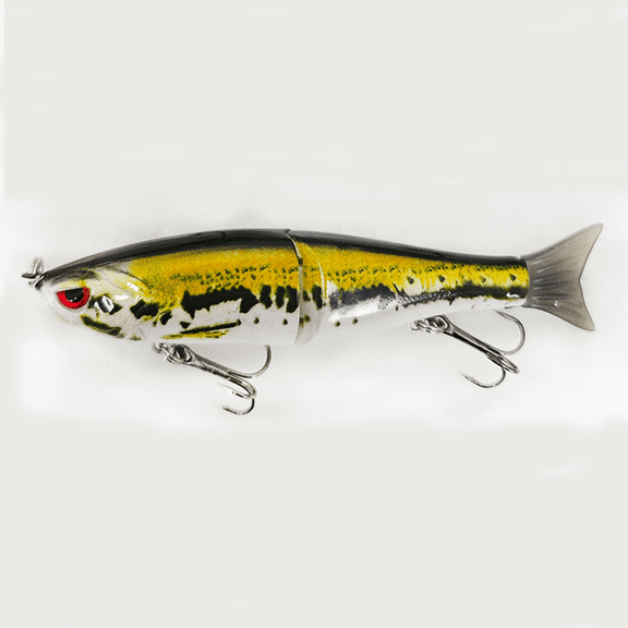 Glide Baits Jointed Swimbait Fishing Lures for Bass Pike Trout Walleye Crappie Bluegill Salmon Fishing Gear Gifts for Family