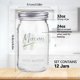 thumbnail image 2 of Frascos de vidrio Glassmagic de 950 ml, paquete de 12, boca ancha con tapas herméticas, 2 of 5
