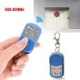 thumbnail image 3 of 433.92MHz 4 Channels RF Remote Control Duplicator Car Alarm Gate Door Garage Fast Copy Blue, 3 of 8