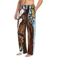 thumbnail image 2 of Bingfone Christmas Horse Mens All Over Print Sleep Pajama Pants-X-Large, 2 of 9