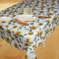 thumbnail image 3 of Nappe Cla ic Euro Sunflow avec Grand de ign Sunflow, Ronde de 60 Po, 3 of 3