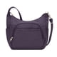 thumbnail image 1 of Bolsa Travelon con forma de bandolera antirrobo, color morado, 1,10 kg, 1 of 1