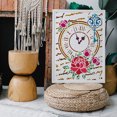 thumbnail image 4 of Floral Clock Stencil 8.3x11.7inch Plastic Reusable DIY Craft Stencil for Home Decor, 4 of 7