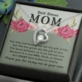 thumbnail image 2 of Best Bonus Mom You May Not Have Forever Necklace w Message Card, 2 of 20