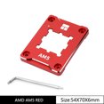 thumbnail image 1 of Thermalright ASF AM5 CPU Bending Corrector Frame Black/Red AMD Fastener Anti bending Bracket Pressing Plate CNC Aluminum AM5 BCF RED(without), 1 of 6