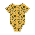 thumbnail image 2 of Rocae Bees and Sunflowers for Baby Climbing Clothes Soft Baby Romper for Active Infants Comfortable and Breathable Crawling Jumpsuit Unisex Baby Outfit 2 Years, 2 of 8