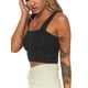 thumbnail image 5 of SAYOO - Camisola sexy de verano para mujer, color sólido, sin mangas, con cuello cuadrado SAYOO Moda, 5 of 9