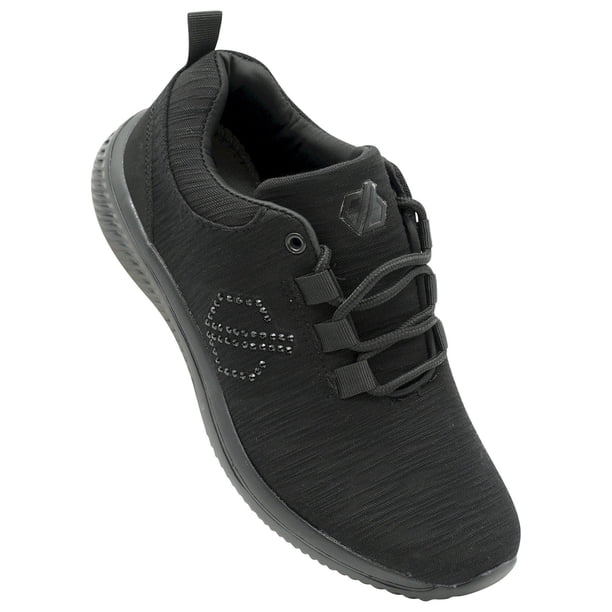 Dare 2B - Zapatillas Deportivas Sprint Pro Acordonado Ghillie Diseño Swarovski para Mujer (Negro) Dare 2B UTRG6679_P