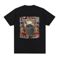 thumbnail image 1 of Camisetas gráficas "Evade Taxes" de Hit Maxes, divertidas camisetas retro de manga corta para gimnasio, camisetas extragrandes de algodón a la moda para hombre., 1 of 7