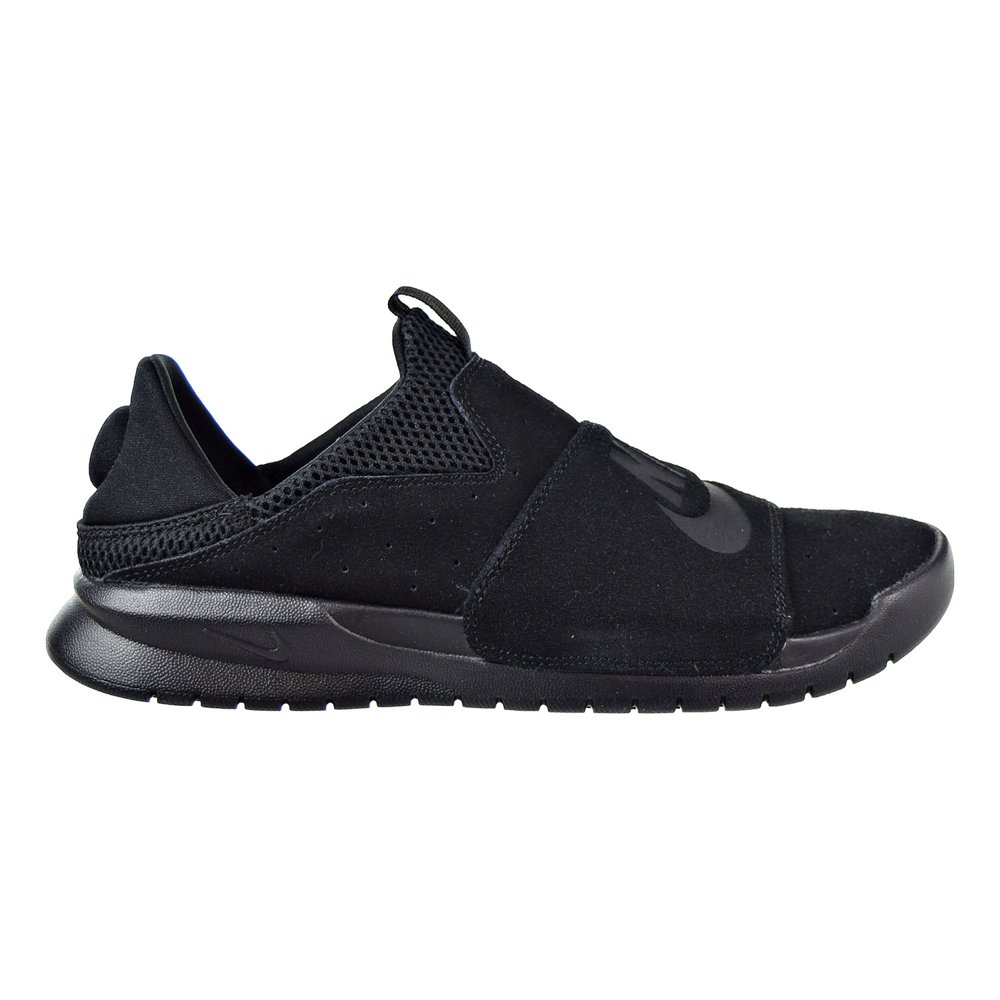 nike slip on black sneakers