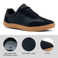 thumbnail image 3 of Kids Barefoot Shoes Boys Girls Wide Toe Fashion Sneakers Minimalist Zero Drop Casual Shoes for School Sports Tennis Training, 3 of 6