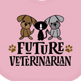 thumbnail image 4 of Inktastic Vet Future Veterinarian in Training Boys or Girls Baby Bib, 4 of 4