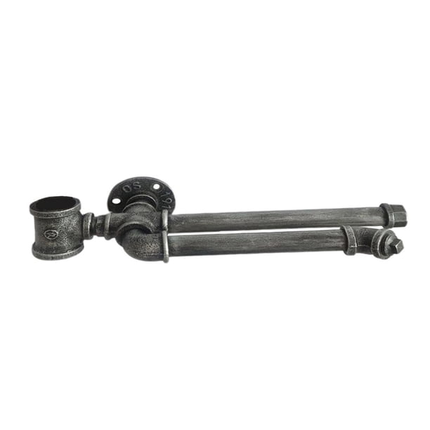 Soporte de pared para botellas, diseño industrial original que ahorra espacio C