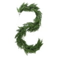 thumbnail image 6 of TETOU 12ft Christmas Cypress Garlands Realistic Christmas Norfolk Pine Garland Real Touch Greenery Garland for Holiday Mantle Fireplace Porch Stairs Railing Table Centerpieces Winter Decorations, 6 of 6