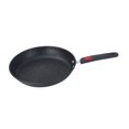 thumbnail image 3 of Lipstore Fry Pan Uncoated Omelette Flat Bottom Wok Pan for Induction Electric Kitchen 30cm, 3 of 8