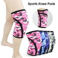 thumbnail image 2 of 1pc Knee Protector Camouflage Pattern Compression Multicolor 7mm Knee Support Leg Brace Stabilizer For Cycling, 2 of 5