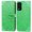 Green, variant on T-Mobile REVVL V+ 5G Wallet Case, Flower Embossed Design Premium PU Leather Magnetic Flip Protective Phone Case Cover Women Girls with Card Slots Stand for T-Mobile REVVL V Plus 5G, Green