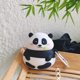 thumbnail image 2 of RV Funda de Silicona para Airpods 1 y 2, AirPods 2 Funda Protectora 3D Divertido Diseño de Dibujos Animados Lindo, AirPods 1 Funda de Carga Suave TPU Silicona Funda Protectora a Prueba de Golpes (Panda) oso de fresa Electrónica, 2 of 5