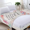 thumbnail image 3 of LHSHID Daughter Birthday Gift Blanket Flannel Soft and Comfortable Anti static Bed Sofa Blanket 50x60in, 3 of 6