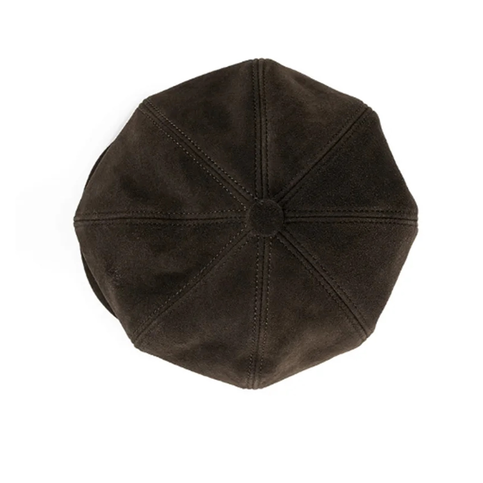 Newsboy's Cap Man Genuine Leather Duckbill Boina Thin Berets Hats For Men/Women Leisure Coffe/Brown 54-61cm Fitted Cabbie Bonnet ,Unisex