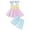 ZA-Pink, variant on Povozer Baby Girl Clothes Girls Fashion Sweet Sleeveless Set For Girls With 3D Flower Embroidery Ruffled Hem Shorts 2PCS Set Size 6 Years,Pink