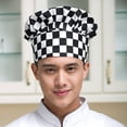 thumbnail image 6 of Travelwant Chef Hat, Adult Premium Adjustable Elastic Baker Kitchen Cooking Chef Cap, 6 of 7