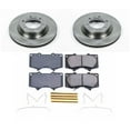 thumbnail image 3 of Power Stop Front Stock Replacement Brake Pad and Rotor Kit KOE5873 Fits 2016 Toyota 4Runner, 3 of 8