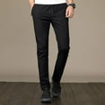 thumbnail image 2 of Mens Stretch Pants Drawstring Travel Quick Dry Light Weight Sweatpants Workout Casual Joggers with Pockets, 2 of 6