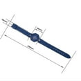 thumbnail image 6 of Xinyolin Women 's Fashion Faux Leather Band Analog Quartz Rhombic Case, Wrist Watch Gift, 6 of 7