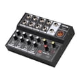 thumbnail image 2 of 8 Channel Mixer USB Interface Podcast Equipment Live Compact Mixer, 2 of 9