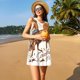 thumbnail image 3 of Balery Cowboy Riding Horse Vestidos de verano para mujer con estampado: vestido holgado sin mangas, vestido playero informal y cómodo para días calurosos., 3 of 7