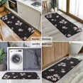 thumbnail image 6 of Pioneer Flower Floral Print Pattern Kitchen Rug Mat,Kitchen Runner Rugs Non Skid Washable,Decorative Kitchen Floor Mats for Kitchen,Sink,Laundry,17"x47.2", 6 of 7