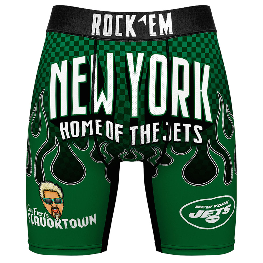 Men's Rock Em Socks New York Jets NFL x Guy Fieri-s Flavortown Boxer Briefs - image 2 of 3
