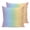 Multicolor, Rainbow, Spectrum, Pastel, variant on Pillow Covers 26x26 Set of 2, Thin Orange Striped Throw Pillow Covers Decorative Couch Cushion Cover, Farmhouse Modern Stripes Microfiber Soft Square Pillowcases for Bedroom Living Room Sofa