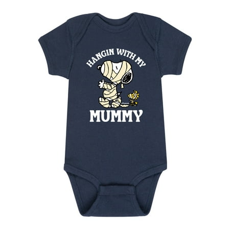 

Peanuts - Hanging With My Mummy - Infant Baby One Piece