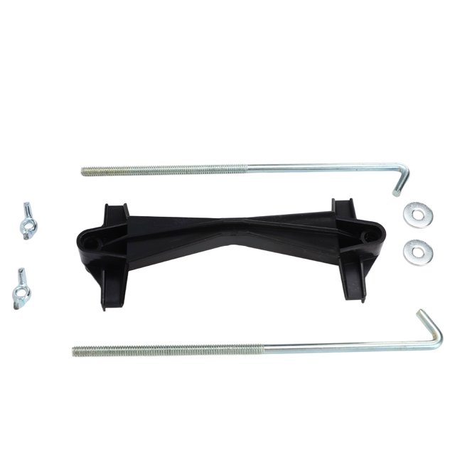 Abrazadera de batería de 5 pulgadas, Kit de tuercas de pernos de sujeción de 8 pulgadas, gancho en forma de J, accesorios universales estables