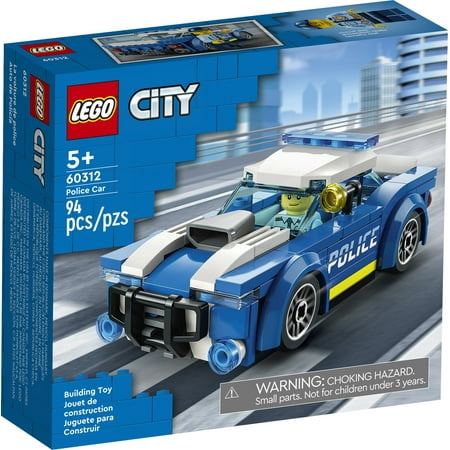 LEGO Police Car 60312 Building Set (94 Pieces)