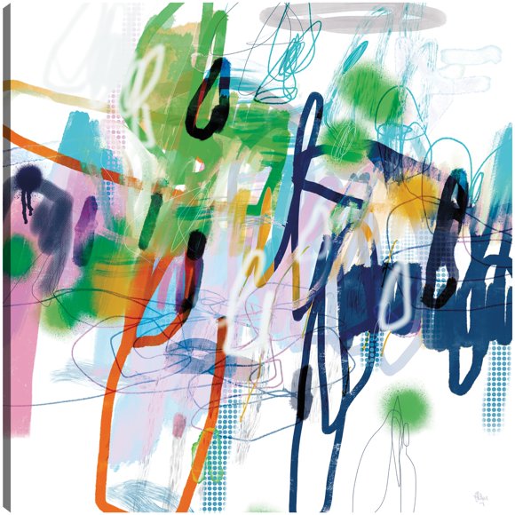 Cuadro Decorativo | Fine Art Tj | En El Azul Por Lisa Ridgers - 86 x 86 cm