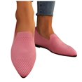 thumbnail image 3 of Sngxgn Women’s Pointed Toe Flats Shoes Ballet Flats Dressy Comfortable Flats for Women(Pink,7.5), 3 of 7