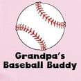thumbnail image 2 of CafePress - Grandpas Baseball Buddy Body Suit - Baby Light Bodysuit, Size Newborn - 24 Months, 2 of 4