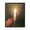 Black, variant on Light darkness candle Gallery Canvas Wraps, Vertical Frame