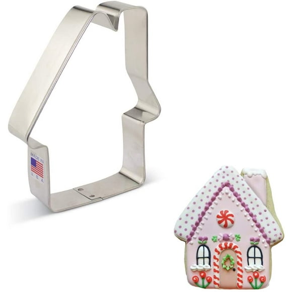 Gingerbread House Cookie Cutter, 4.5"