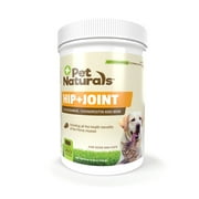 Pet Naturals Hip and Joint Care for Dogs and Cats, Duck Flavor, 160 Chews