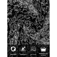 thumbnail image 7 of Black Floral Cloth Napkins Set of 8 Reusable Dinner Napkins, Vintage Farmhouse Abstract Flowers Pattern Cocktail Napkin Washable Table Napkins for Wedding/Holiday Party/Baby Shower 20"x20", 7 of 7