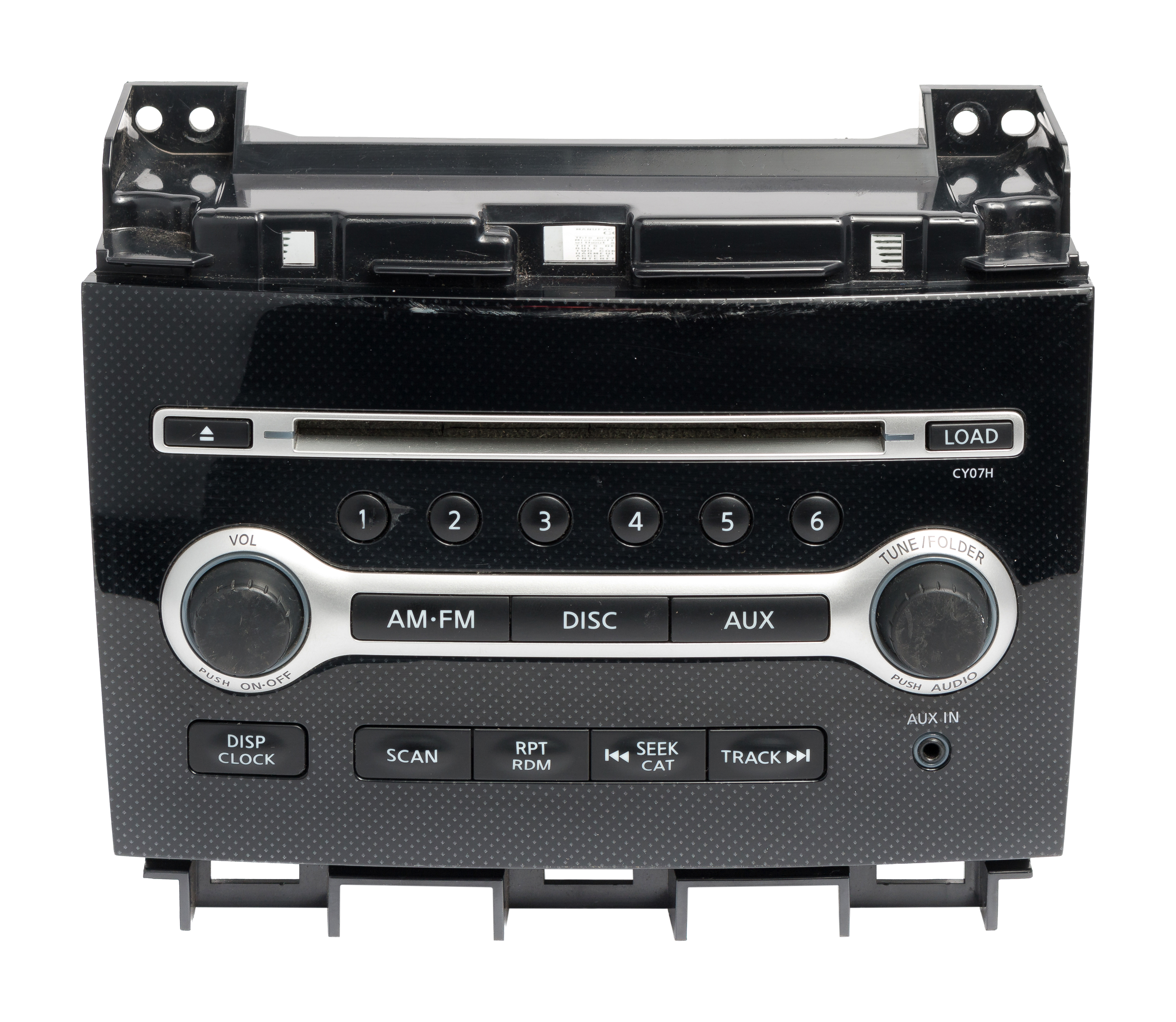 Restored 2011 Nissan Maxima AM FM Radio 6 Disc CD MP3 Player Aux ID 28185ZX75A Face CY07H (Refurbished)